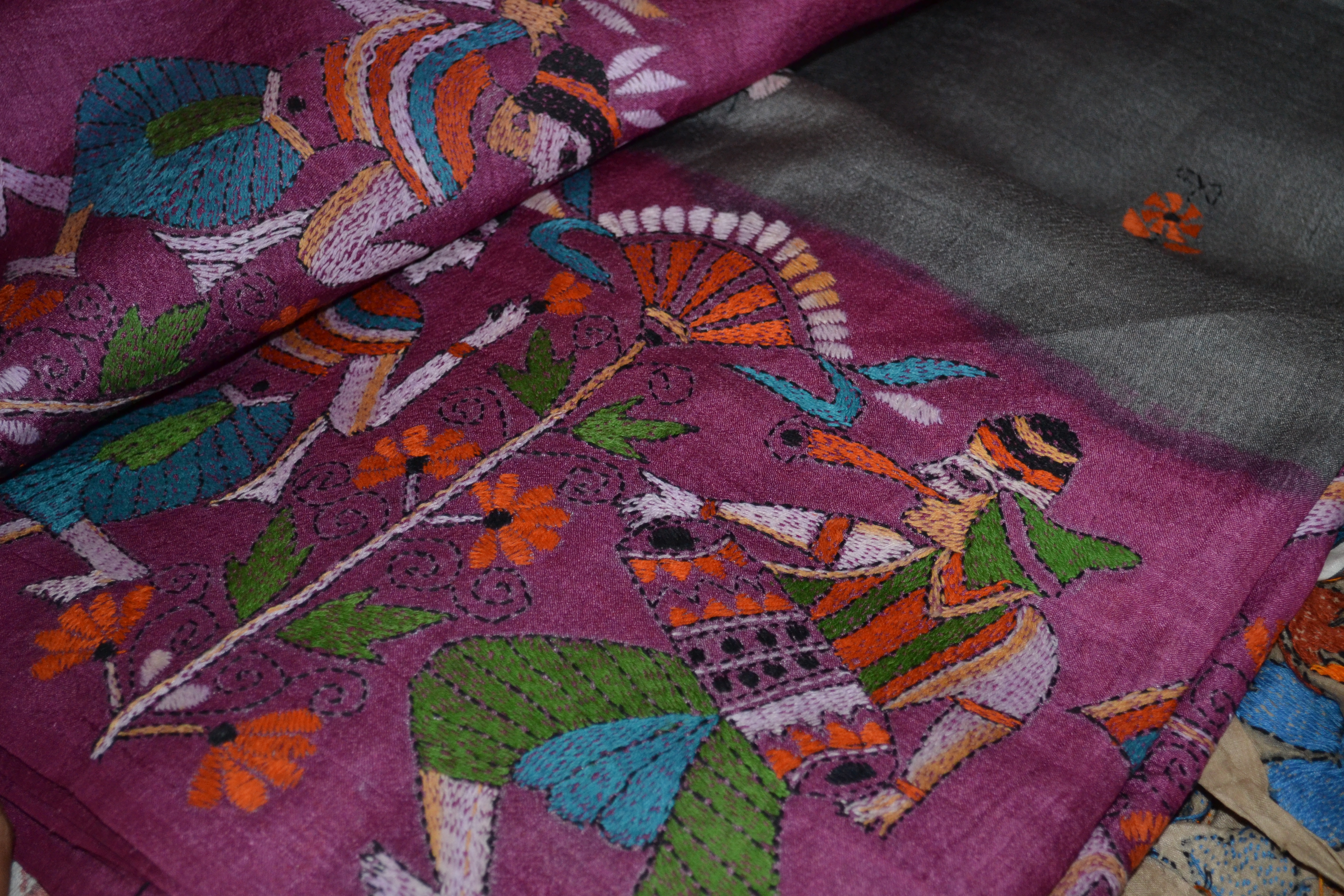 Kantha Sarees